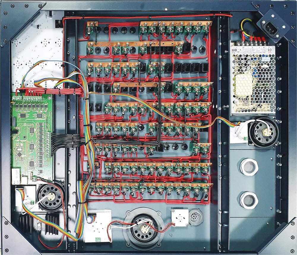 FSC A320 AFT OVERHEAD PANEL WITH REAL BREAKERS